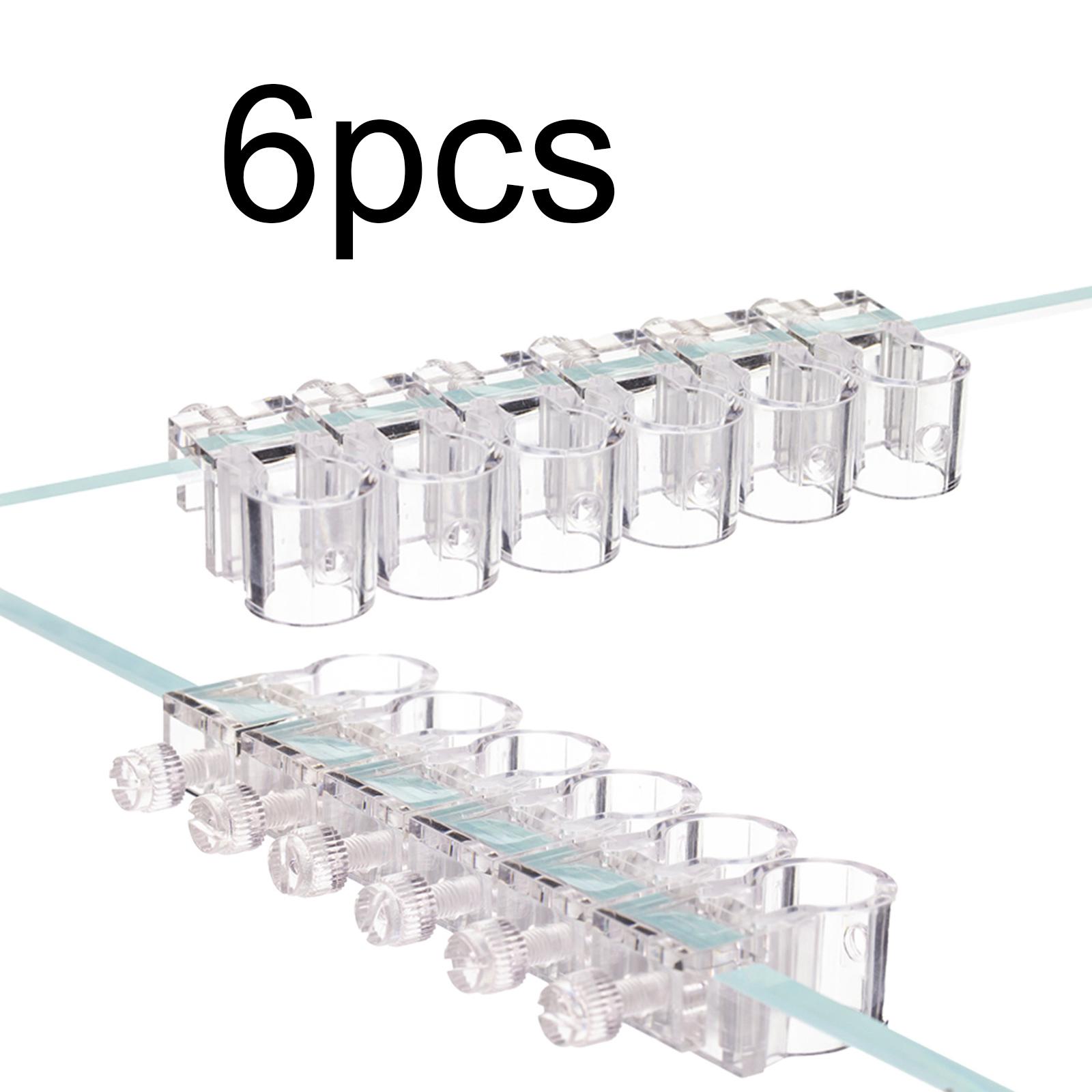 Aquarium Plant On Top - 6 Pieces Aquarium Plant Holder,Hanging,Clear on