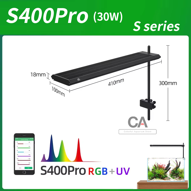 WEEK AQUA S Series RGB+UV Full - Planted Aquarium Uv Light 评论和价格