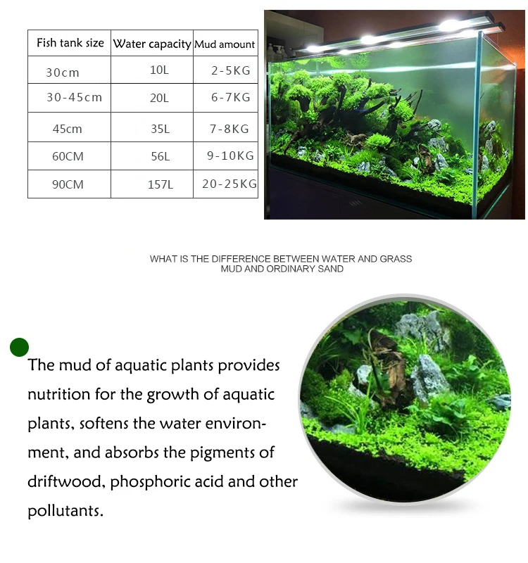 Fish Tank Water Grass Mud Plan - Aquarium Planted Seeds 评论和价格