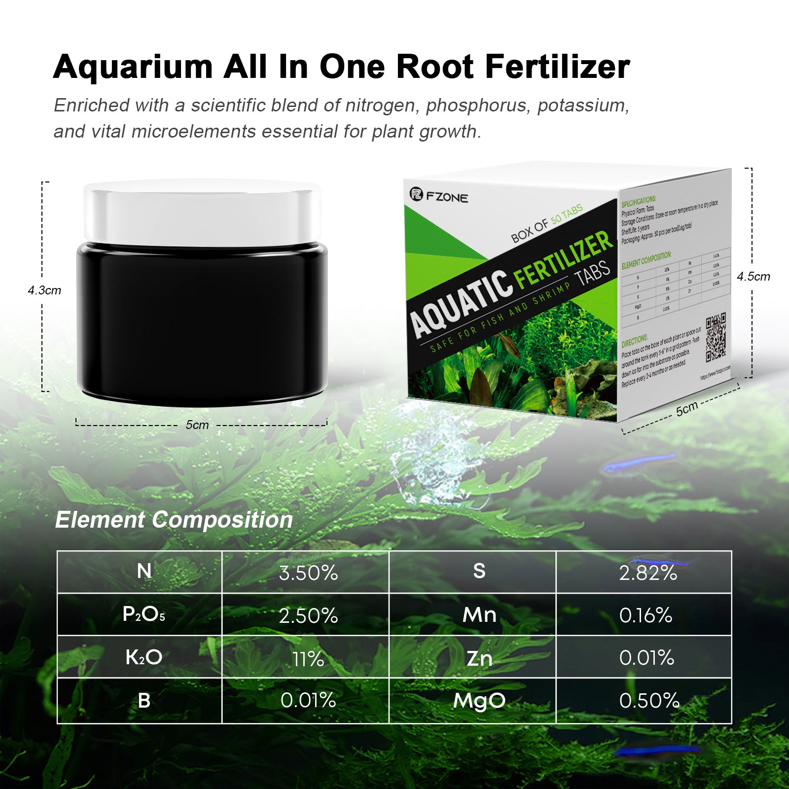 FZONE Aquarium Root Tabs Plant - Aquarium Plant Root Tabs 评论和价格