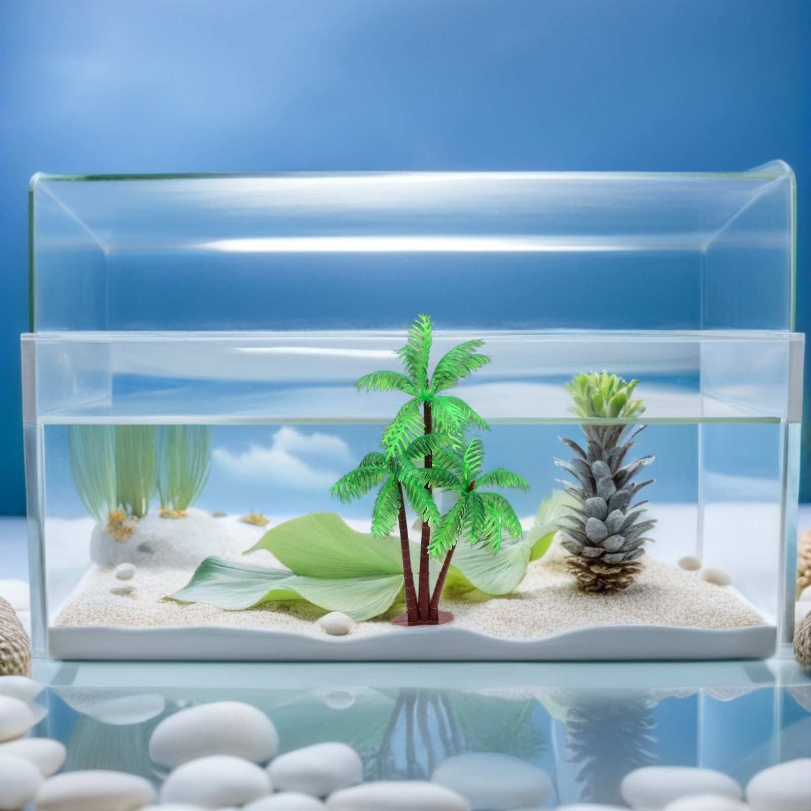 25pcs Artificial Coconut Faux  - Planted Aquarium Mini 评论和价格