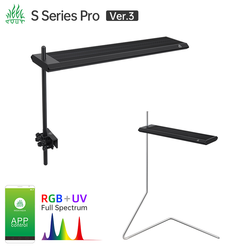 Week Aqua S Series Solo LED Aq - Planted Aquarium Uv Light 评论和价格