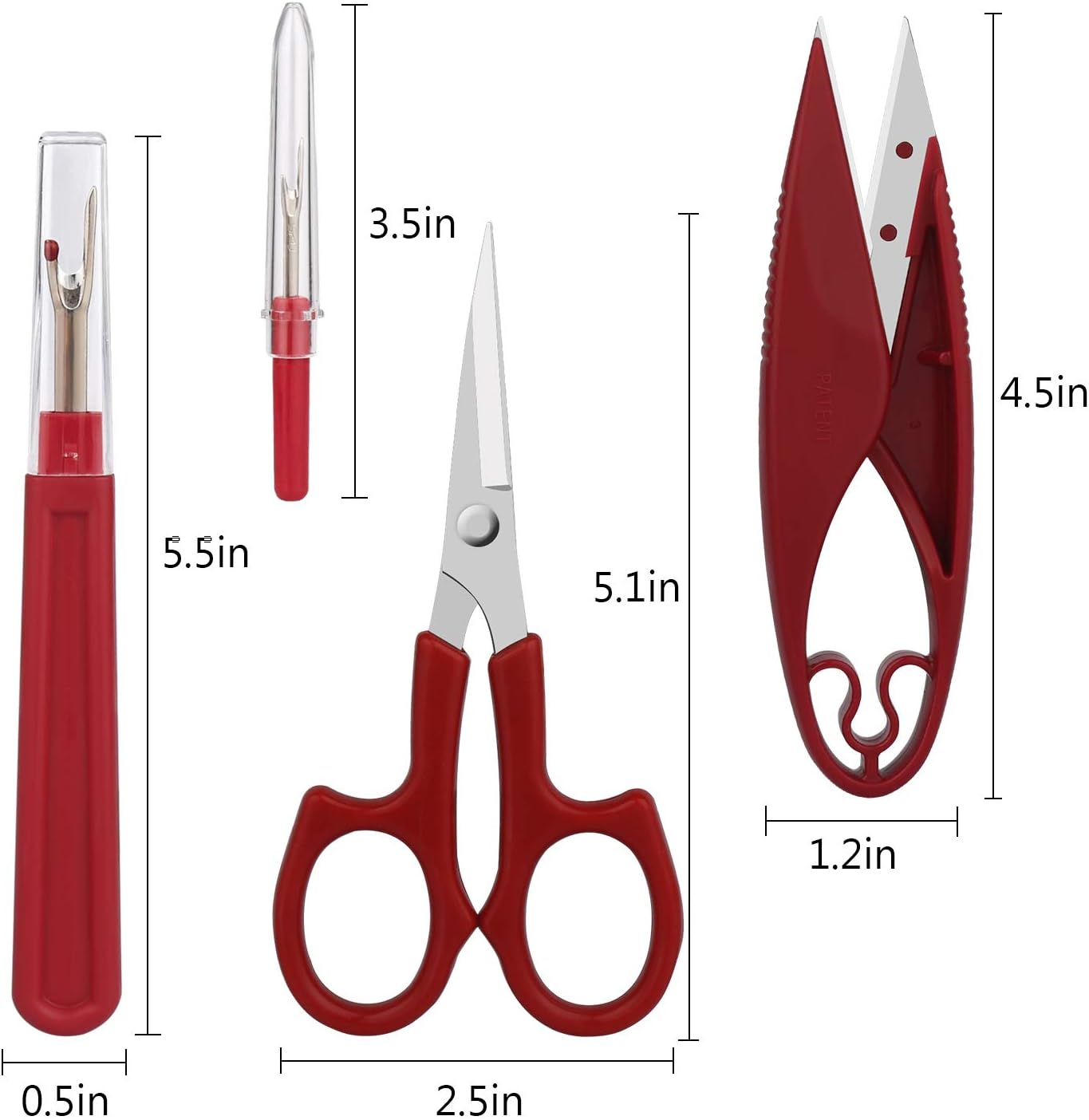 1Set Sewing Seam Ripper Tool H - Trimming Scissor Set 评论和价格