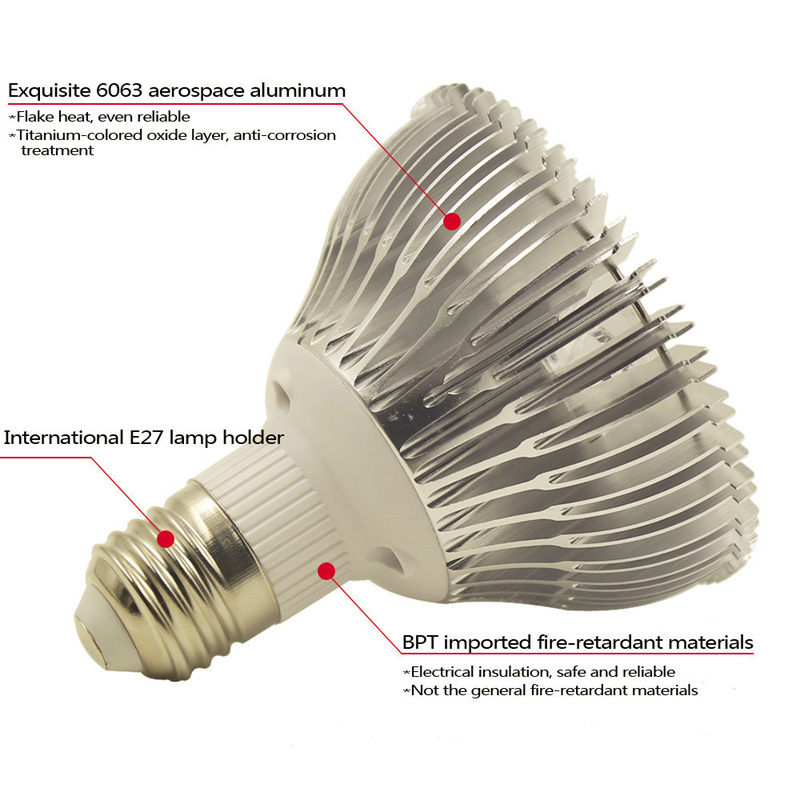 E27 LED Plant Grow Light bulb  - Aquarium Planted Seeds 评论和价格