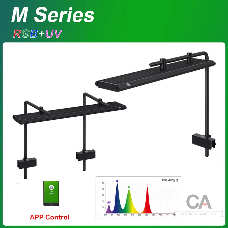 WEEK AQUA LED M Series RGB+UV  - Planted Aquarium Uv Light 评论和价格