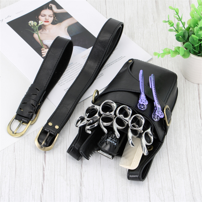 Multifunction 1PC Black Cowhid - Trimming Scissor Set 评论和价格