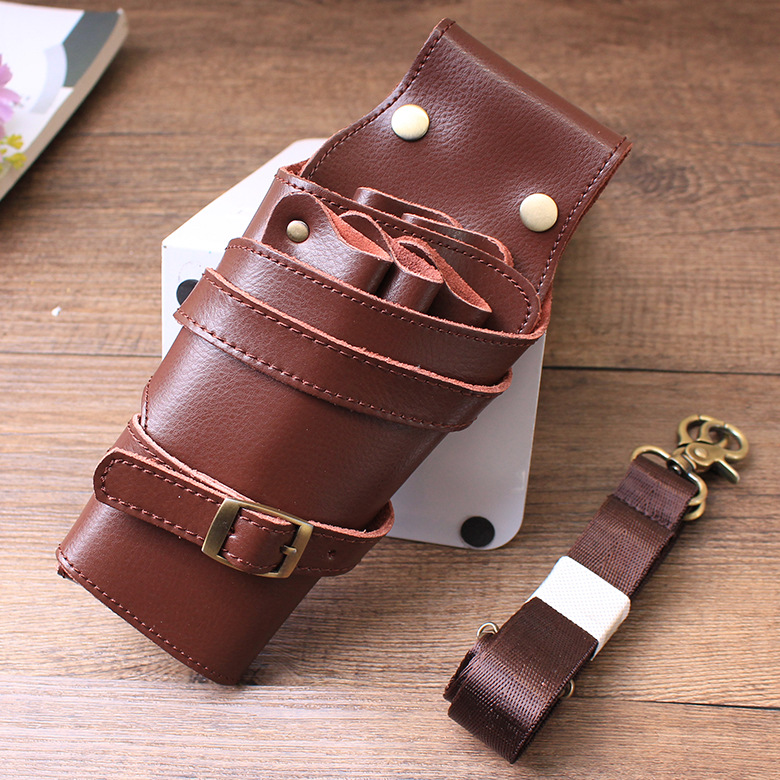 Scissors Bag Genuine Leather H - Trimming Scissor Set 评论和价格