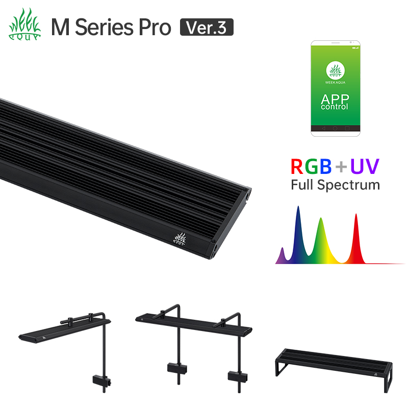 Week Aqua M Series RGB UV LED  - Planted Aquarium Uv Light 评论和价格