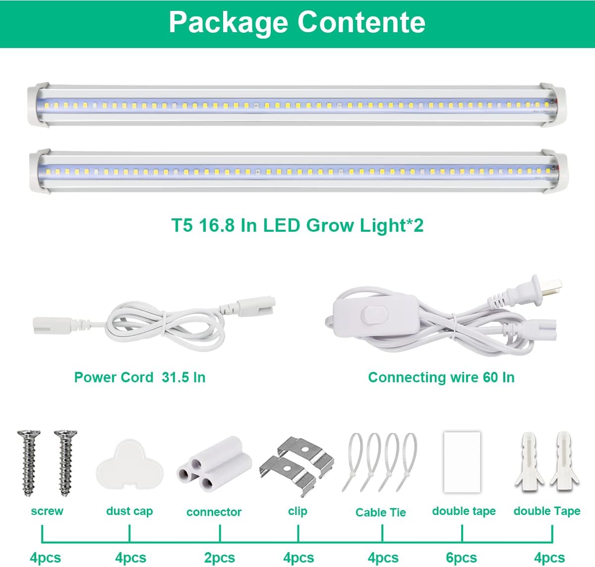 LED Grow Plant Lamp Full Spect - Aquarium Planted Seeds 评论和价格