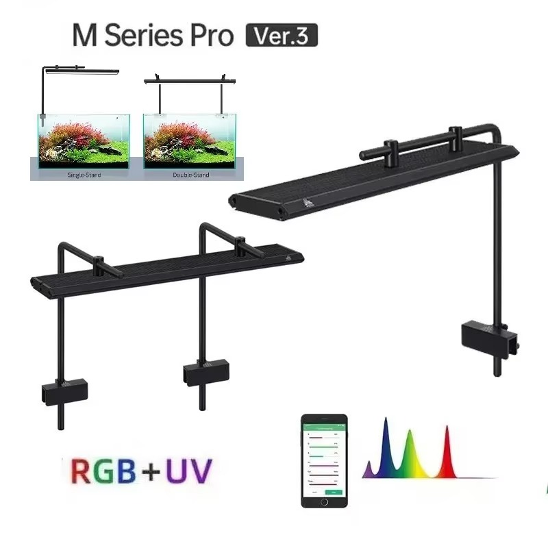 M Series with Bracket RGB+UV F - Planted Aquarium Uv Light 评论和价格