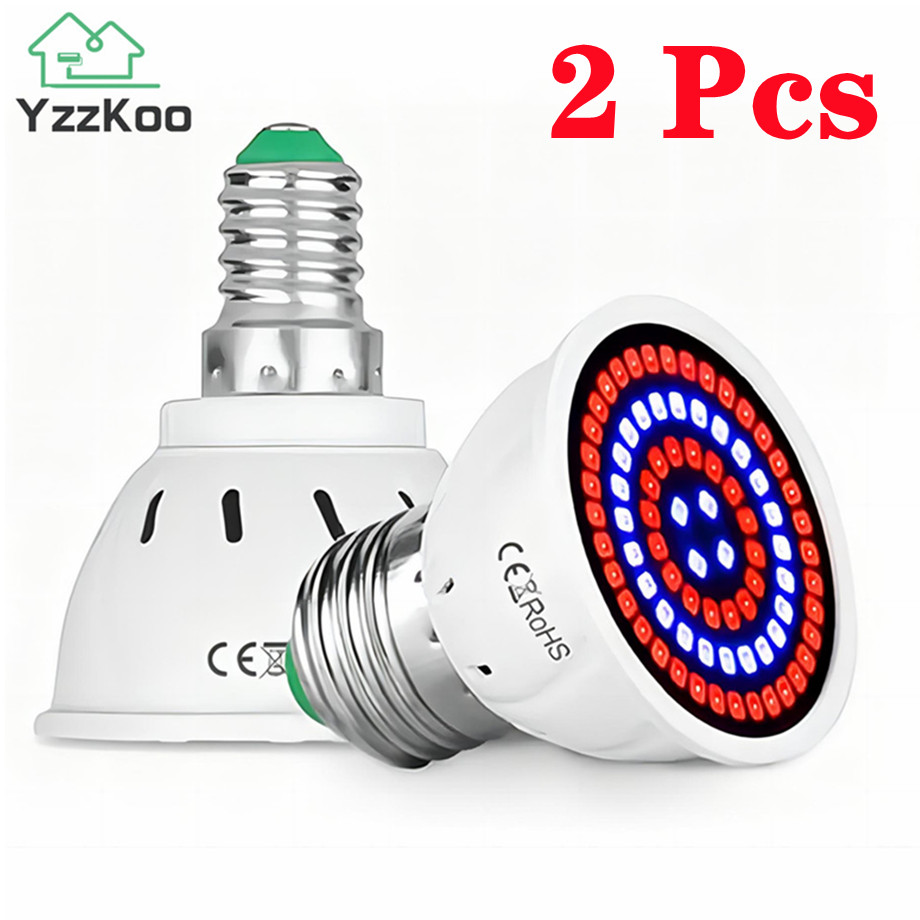 2Pcs LED Grow Full Spectrum Bu - Aquarium Plant Root Tabs 评论和价格