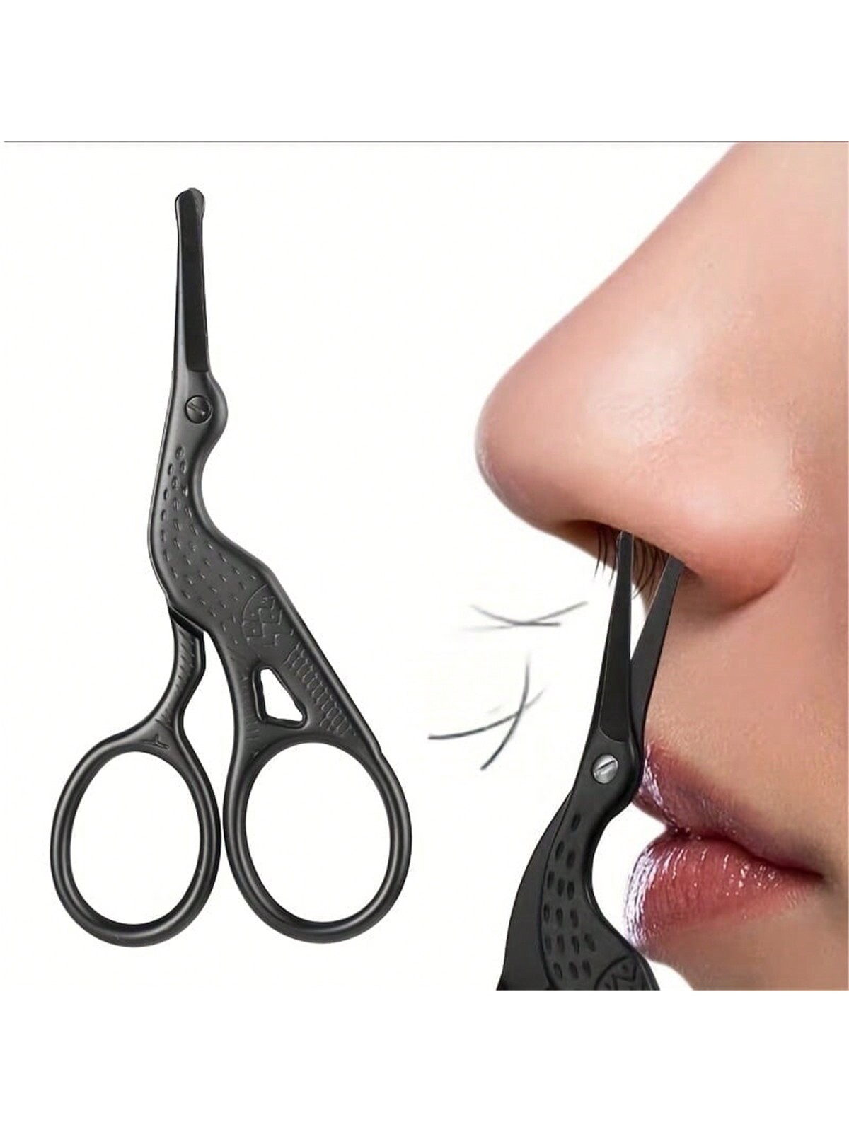 Nose Hair Scissors, Stainless  - Trimming Scissor Set 评论和价格