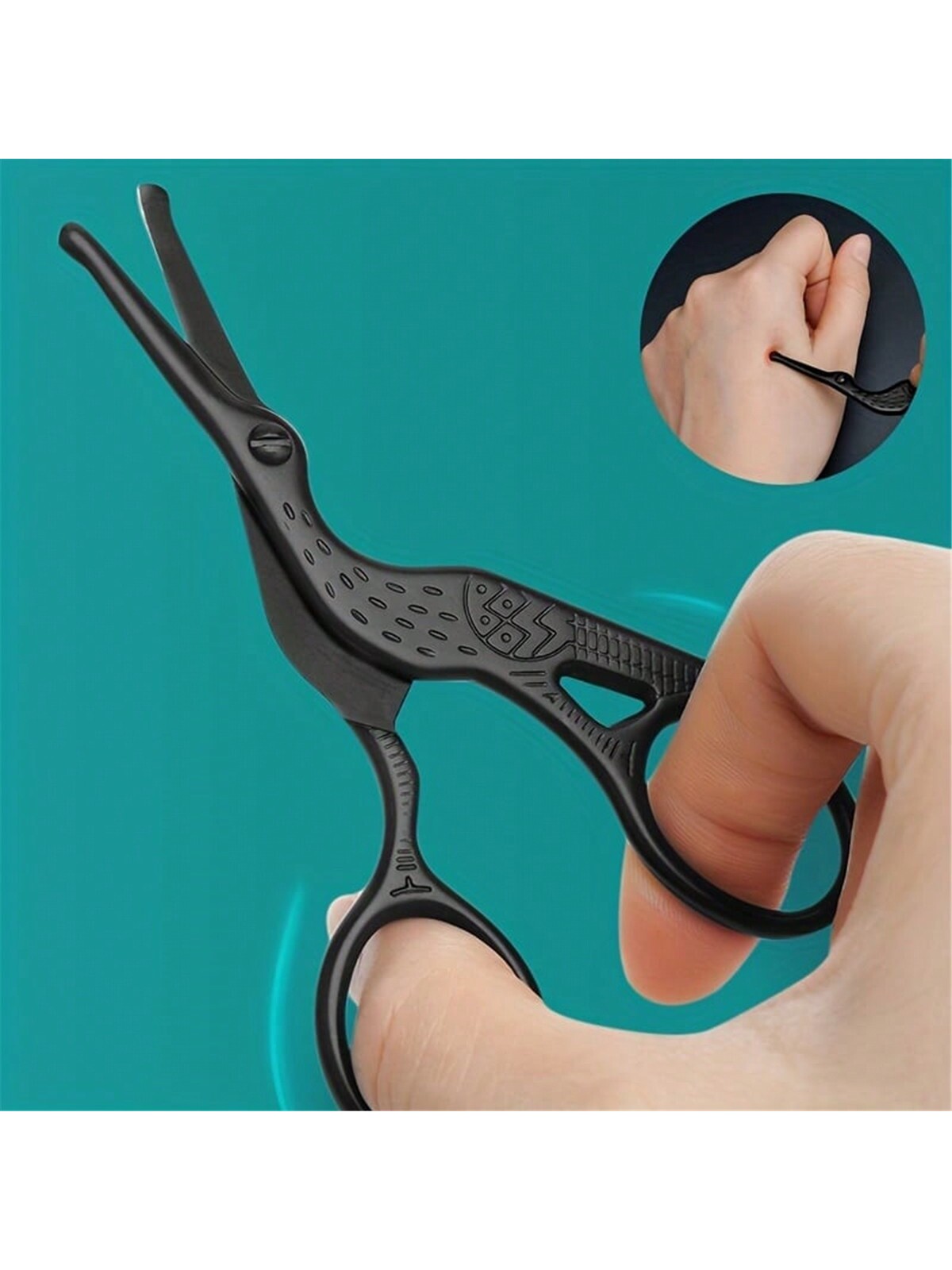 Nose Hair Scissors, Stainless  - Trimming Scissor Set 评论和价格