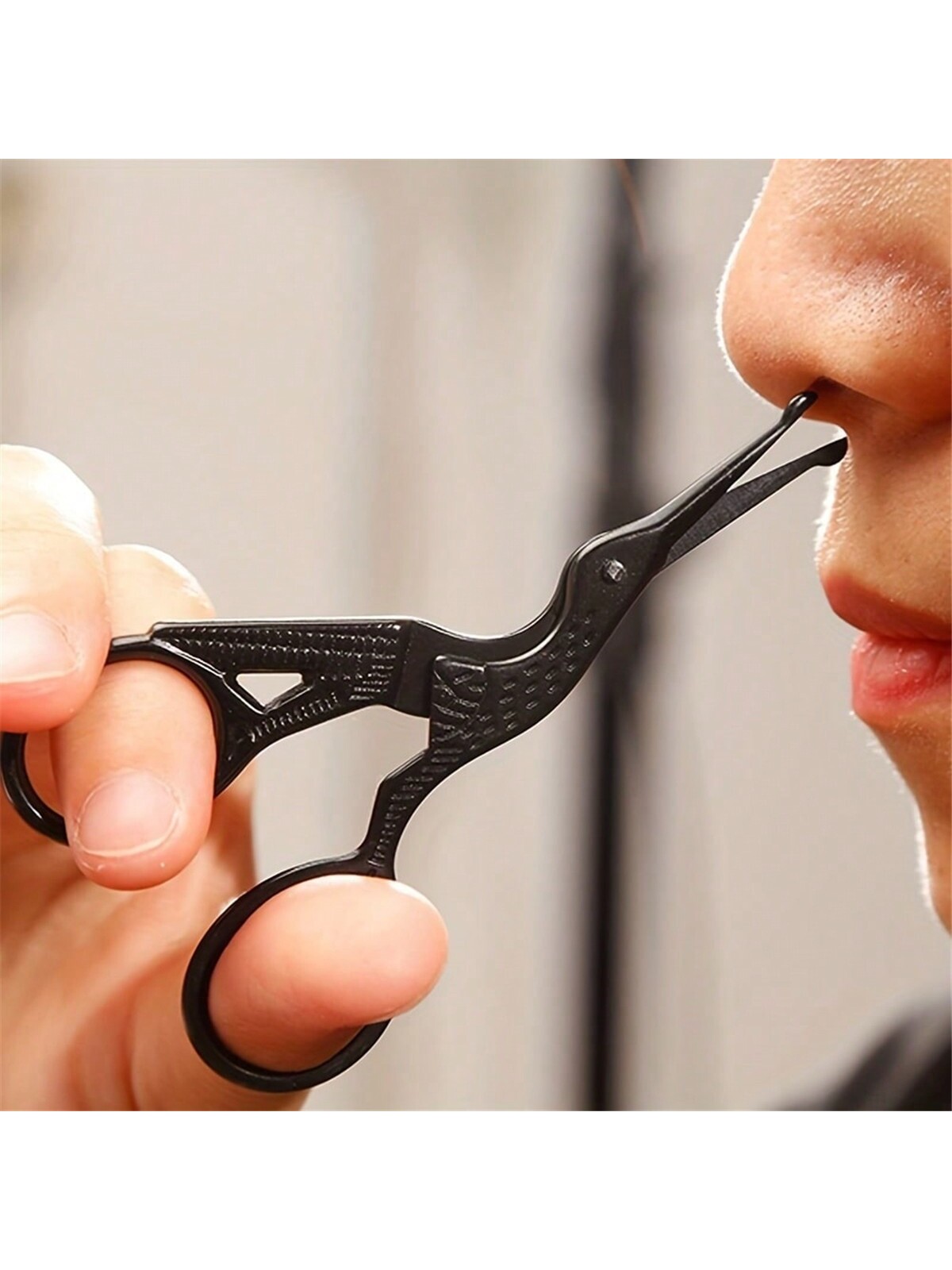 Nose Hair Scissors, Stainless  - Trimming Scissor Set 评论和价格
