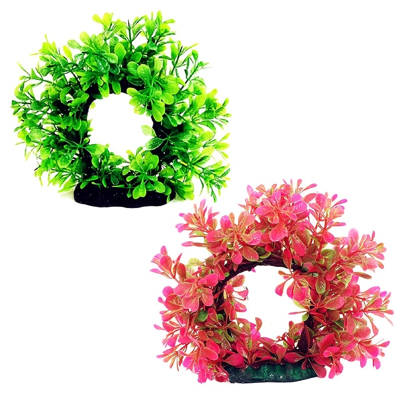 Underwater Wreath Artificial U - Aquarium Plant Diseases 评论和价格