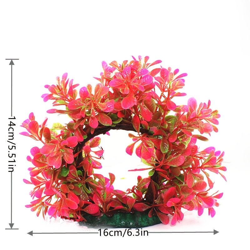 Underwater Wreath Artificial U - Aquarium Plant Diseases 评论和价格