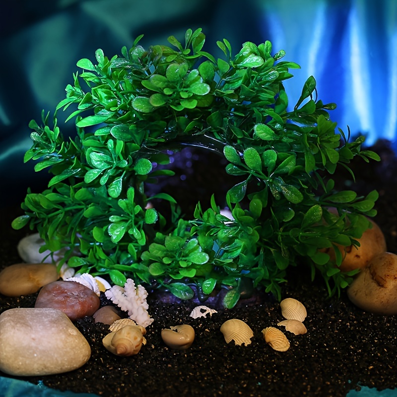 Underwater Wreath Artificial U - Aquarium Plant Diseases 评论和价格